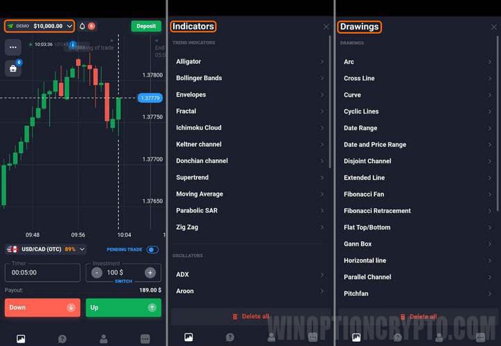 мобильное приложение для quotex