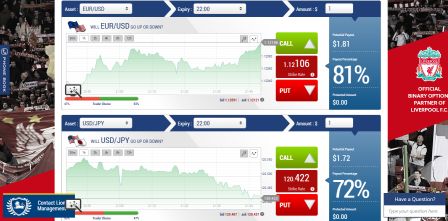 Торговая платформа Banc De Binary