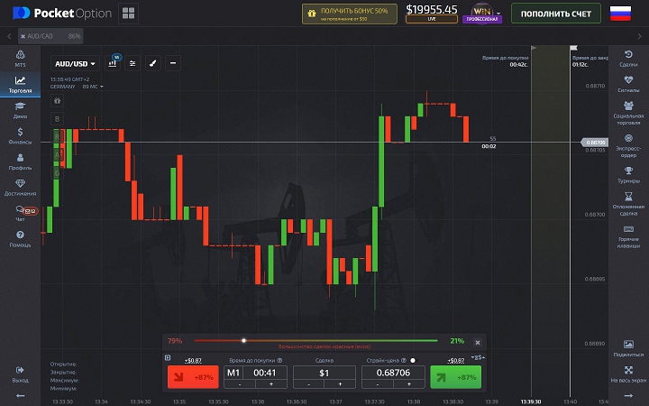 Терминал Pocket Option