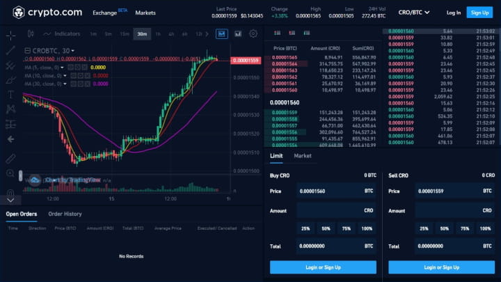 Терминал crypto com exchange