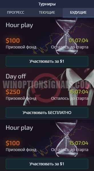 турниры pocket option