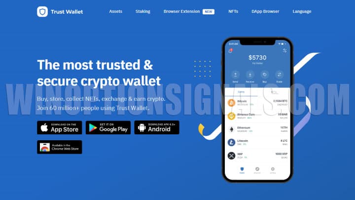 мобильное приложение trust-wallet