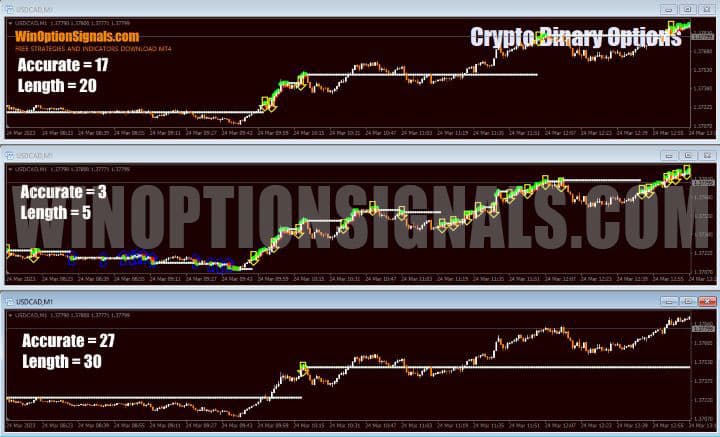 связка accurate и leng в Crypto Binary Options