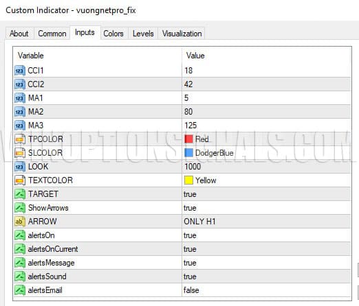 настройки VuongNet Pro