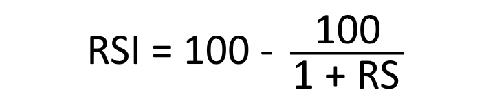 Формула индикатора RSI