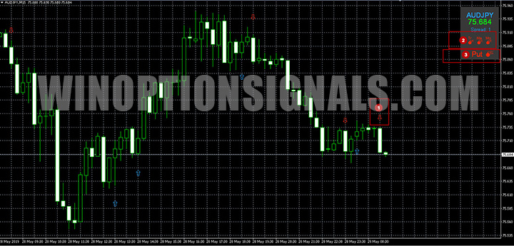 Put сигнал WinOptionSignals TG One