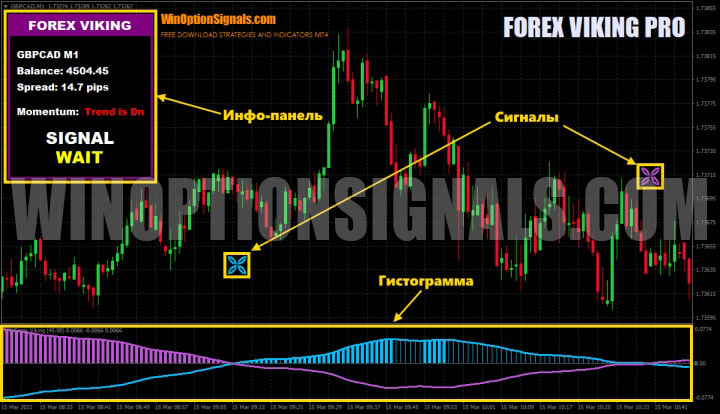 индикатор FOREX VIKING