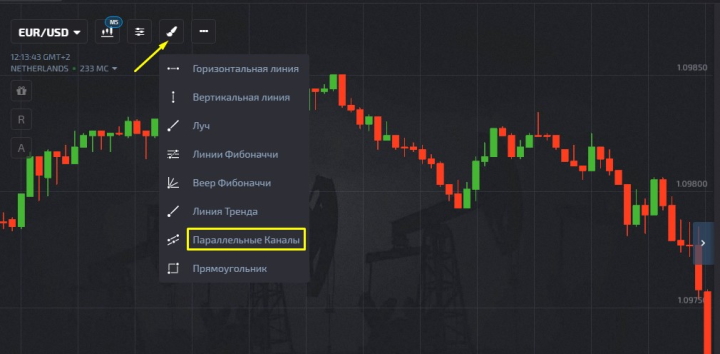 Инструмент Параллельные Каналы